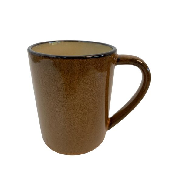 Rare Gourmet Basics By Mikasa Camden Gold Mug 16 Oz EUC Replacement 9441827 - Picture 2 of 8